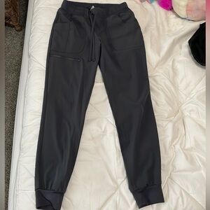 All Heart gray jogger scrub pants